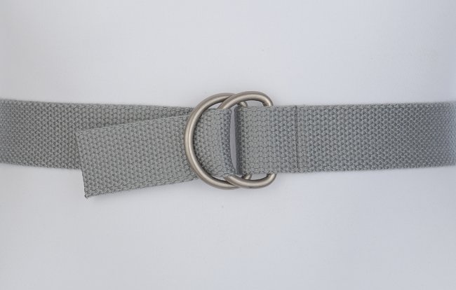 D ring outlet canvas belt