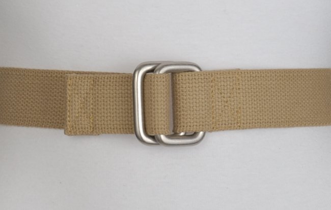 Men's Fashionable Khaki Small Square Print Pu Leather Belt - Temu