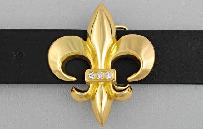 fleur de lis belt