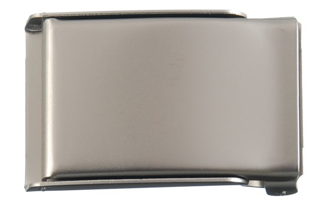 nickel mist flip-top military buckle