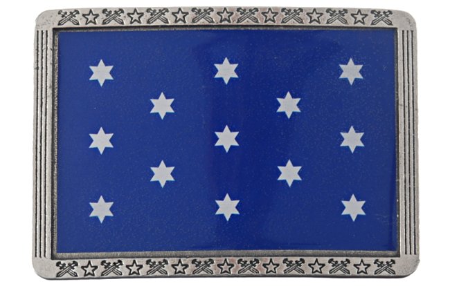 George Washington headquarters belt buckle