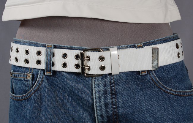 grommet web belt