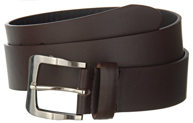 wide brown harness strap casual belt