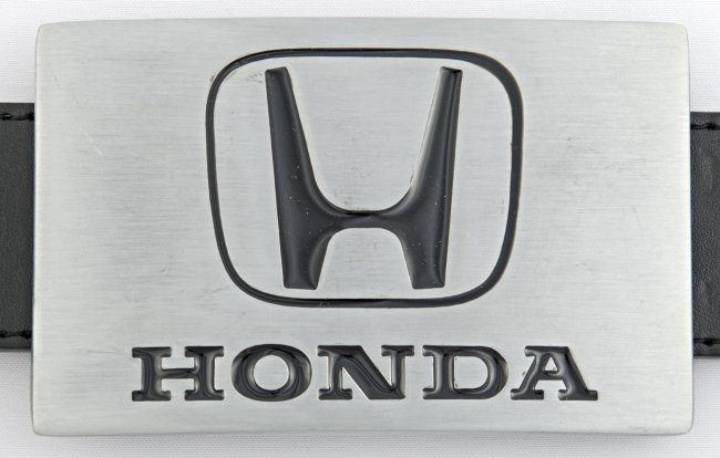 Honda emblem belt buckle
