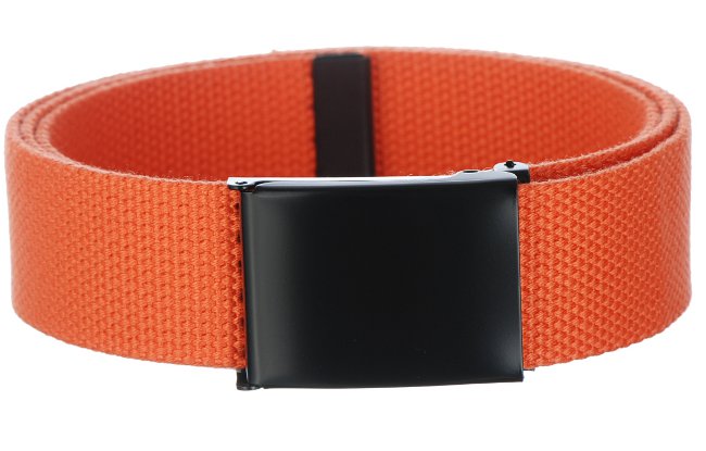 orange web belt