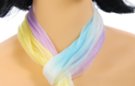 small belt scarf, multi-color