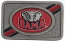 University of Alabama Crimson Tide rectangular western belt buckle