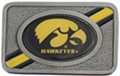 University of Iowa Hawkeyes rectangular western belt buckle