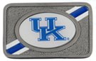 University of Kentucky Wildcats rectangular western belt buckle
