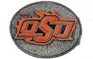 Oklahoma State University Cowboys western belt buckle