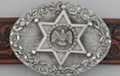 US Marshal badge star and eagle belt buckle