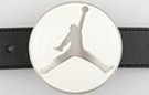 belt buckle, basketball icon on white