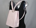 pink backpack/sling with panther head hook