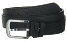black big game embossed genuine leather casual dress belt