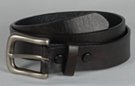 1-1/8" wide cowhide strap for boys
