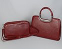 bracelet handle wine purse with clutch insert