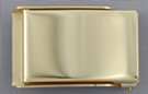 brass plate military cam buckle for 1-1/4 inch web belts