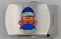 cholo decal steel military-style buckle