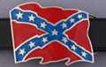 Confederate battle flag belt buckle