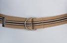 khaki, brown, natural D-ring canvas belt