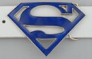 enamelled diamond shield and "S" belt buckle