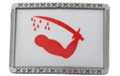 Dimmitt's bloody arm belt buckle