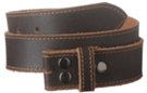 medium wide solid cowhide distressed brown leather belt strap