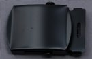 steel military-style buckle