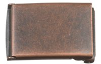 Bronze Fliptop military buckle