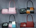 two-in-one: frame shoulder bag with mini cross-body hip purse inside; two skinny shoulder straps on the frame purse with comfortable 11
