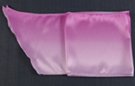 purple to orchid satin belt scarf, single hue in graduated tones from medium to light across the width of the scarf, accentuates shimmer effect