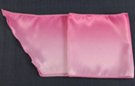 raspberry to rose satin belt scarf, single hue in graduated tones from medium to light across the width of the scarf, accentuates shimmer effect