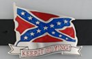 confederate battle flag belt buckle