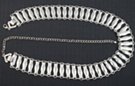 ladder chain belt with coke bottle rungs