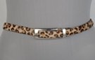 Leopard Skin Belt