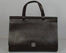 dark coffee messenger handbag
