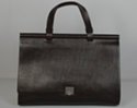 dark coffee messenger handbag