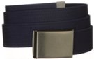 elastic navy blue military belt