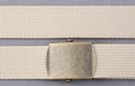military web belt, light beige