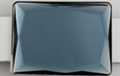 smoke gray acrylic mirror belt buckle