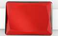 ruby red acrylic mirror belt buckle