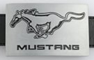 rectangular mustang belt buckle