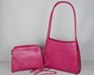 two-in-one: shoulder bag with mini hip purse