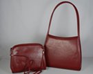 two-in-one: shoulder bag with mini hip purse