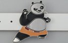 kung-fu martial arts ready panda buckle