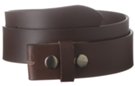 medium wide solid cowhide oil pull-up brown leather belt strap
