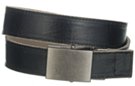 reversible military style webbing/leather belt