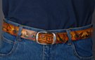 solid cowhide painted leather belts, sacred faith