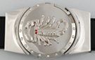 silver scorpion rhinestone lighter buckle