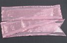 sequin sash, light pink sequin band and borders on light pink net